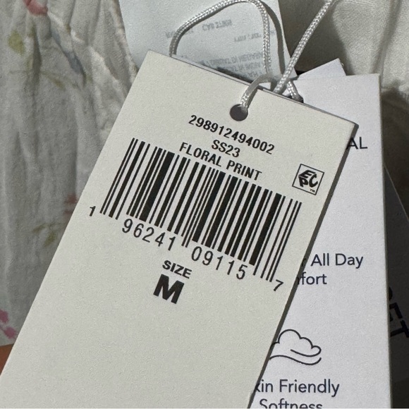 Polo Ralph Lauren Floral Print Sheer Cotton Capri  Pyjamas- New with Tags - Picture 9 of 11